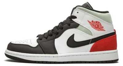 Image de Air Jordan 1 Mid SE Union, coloris "Black Toe", taille 37,5