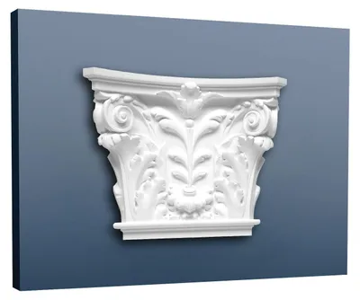 Produktbild von Orac Decor K251 LUXXUS Stuck Pilaster Kapitell Wand-Einrichtungs-Element Stuckgesims