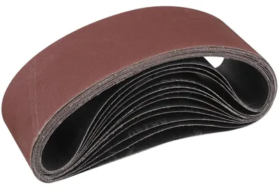 Immagine prodotto di Nastri abrasivi 75x533 mm, grana 240, confezione da 12 pezzi, per levigatrici a nastro