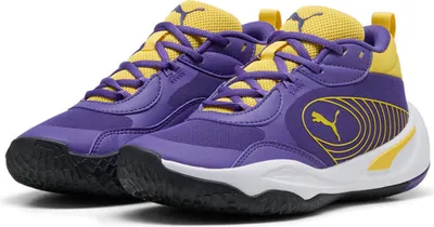 Produktbild von Puma PLAYMAKER PRO JR Unisex Kinder Sneaker Sportschuh 310370 09 violet , Schuhgröße:35.5 EU