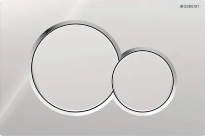 Obrázok produktu pre Geberit 115.770.KA.5, Splachovacia doska, Chróm, Geberit, 246 mm, 13 mm, 164 mm