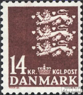 Produktbild von Briefmarken Dänemark 1982 Mi 756 (kompl.Ausg.) postfrisch Freimarken