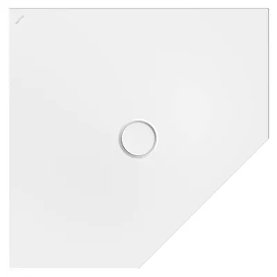 Produktbild von BETTE 7211-439PLUS Duschflächen Fünfeck Floor Caro Cacao