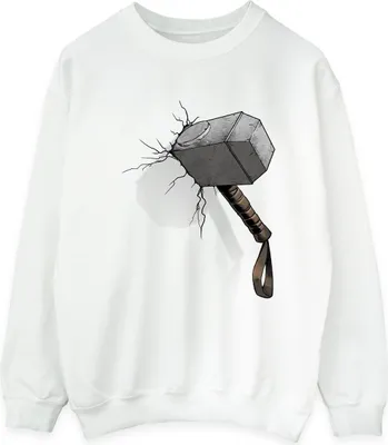 Produktbild von Marvel Universe - Sweatshirt für Herren BI42200 (S) (Weiß)