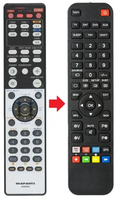 Fernbedienung geeignet für MARANTZ ZK20AJ0300