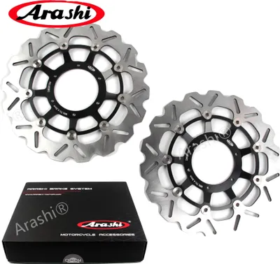 Produktbild von Bremsscheiben, CNC vollschwimmendes Design, hochwertige Materialien, Schwarze Vorderdisc