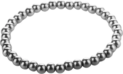 Produktbild von Damen-Armband, mehrschichtige Legierungsperlen, glänzend poliert, einfacher Stil, einfarbig, vakuumgalvanisiert, für den Alltag, Dating, Party