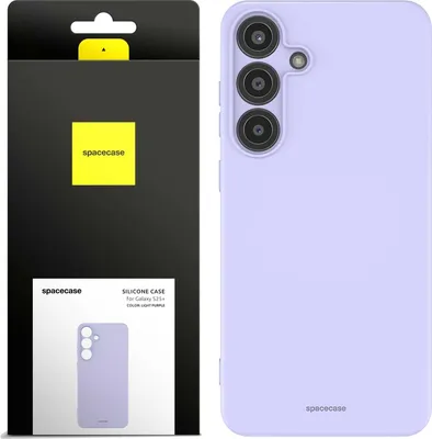Image de SPACECASE Etui en Silicone pour Galaxy S25+ Violet