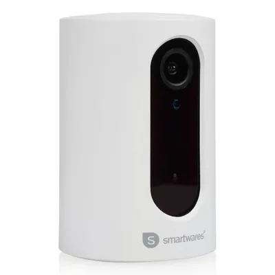 Obrázok produktu pre Smartwares CIP-37350, IP bezpečnostná kamera, Vnútorný, Bezdrôtový, Vnútorný, Stôl, Čierna, Biela