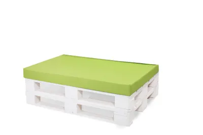 Produktbild von Palettenkissen 120×40 cm – Bequemes Sitzkissen für Palettensofa und Gartenlounge Palettenkissen  Limette Gartenkissen, palettenkissen outdoor