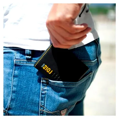 Produktbild von Herren Geldbörse aus Echtleder mit RFID-Schutz - Kompakte oder große Lederbörse für Herren - Geldbeutel mit Kartenfächern