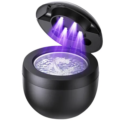 Produktbild von 45 kHz Ultraschall-Reinigungsgerät für Zahnprothesen und Schmuck, geeignet für Prothesen, Retainer, Zahnspangen, Zahnbürstenaufsätze, Schmuck