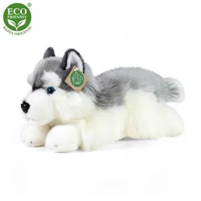 Zdjęcie produktu dla Pluszowy Husky 32 cm Ekologiczny