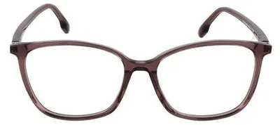 Zdjęcie produktu dla Okulary Rodenstock PANTOS wykonane z octanu, w kolorze fioletowym (aubergine), z elementami złotymi, damskie, okulary korekcyjne