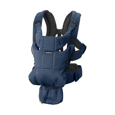 Produktbild von BabyBjörn Mini 3D Mesh Tragesack Navy Blau