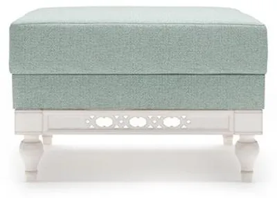 Produktbild von Klassischer Hocker Retro Rustikal Fußhocker Ottomane Sitzbank Bank Flp3a