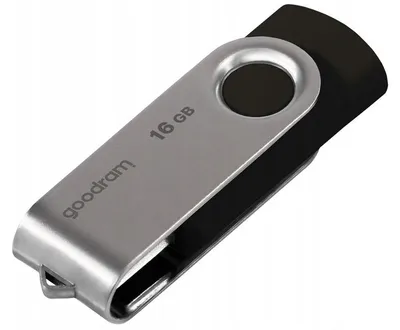 Produktbild von GOODRAM UTS2 USB-Stick 16GB Schwarz USB 2.0