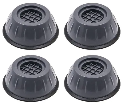 4er Set Waschmaschinenfüße, Anti-Vibrationskissen, Schwingungsdämpfer