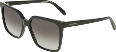 Produktbild von Ferragamo SF2102S Black 57/16/145 Damen Sonnenbrillen
