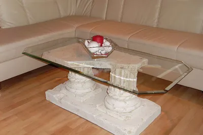 Produktbild von ANTIKES WOHNDESIGN Couchtisch AWD-CT-019 B:60cm H:42cm
