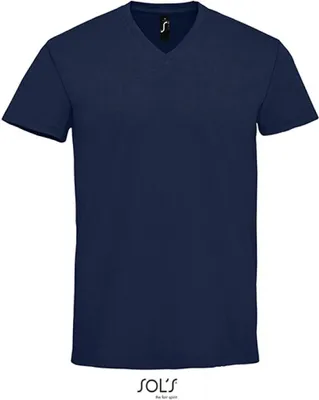 Produktbild von SOLs 02940 | Herren Imperial V-Neck Men T-Shirt - 190 Jersey - Farbe: French Navy - Größe: M