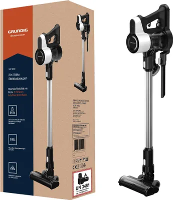 A product box and a standalone product are shown side-by-side.
