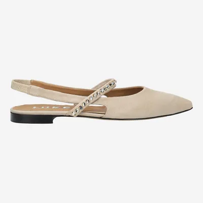 Produktbild von Lüke Schuhe 482 DESSERT, Peeptoes & Slingpumps in Beige für Damen, Größe 37,5
