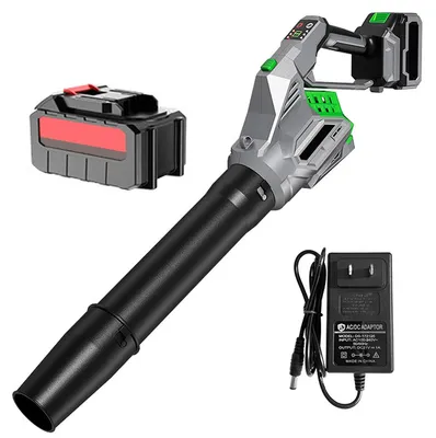 Produktbild von Akku Laubbläser 20V, kabellos, 270 km/h, bürstenlos, leicht & ergonomisch, 3 Stufen, mit Akku & Ladegerät, für Garten & Hof