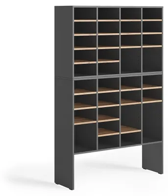 Immagine prodotto di Set di scarpiere Vicco Lysander Antracite/Rovere dorato 104.2 x 65.5 cm 2 parti, Model 62686