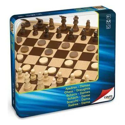 Produktbild von Schach- und Dame-Brett Cayro Holz