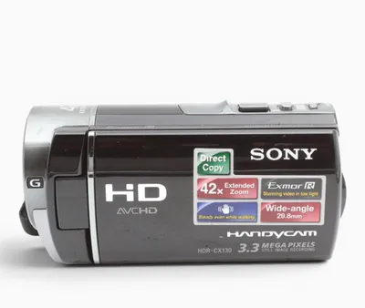 Produktbild von Sony HDR-CX130 Camcorder schwarz