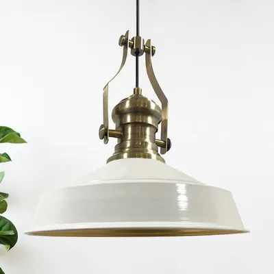 Produktbild von Pendelleuchte | Neo-Asletl | Hängelampe Vintage Weiß Lampe