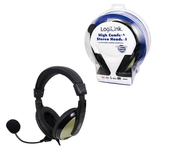 Obrázok produktu pre LogiLink Headset stereo mit Mikro Komfort 2x 3,5mm Klinke
