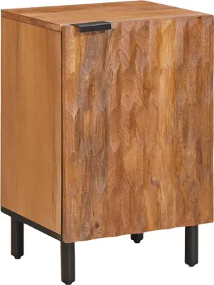 Image de Armoire de salle de bain avec étagère Marron 38 x 33 x 58 cm