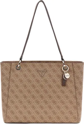 Produktbild von GUESS HWBG9672250 NOELLE II TOTE Woman Shopper latte logo brown