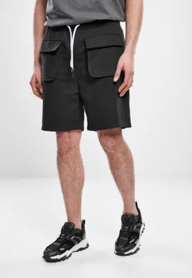 Produktbild von Urban Classics Shorts Big Pocket Terry Sweat Shorts Black-S