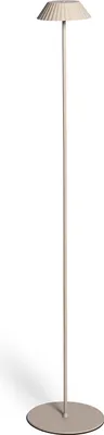 Produktbild von LED Stehlampe Tragbar Aussen mit Batterie USB wiederaufladbar Metall Hoima Beige