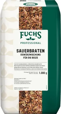 Zdjęcie produktu dla Fuchs Sauerbraten mieszanka przypraw o tradycyjnych smakach 1000g