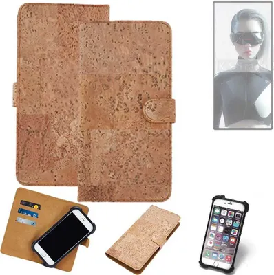 Produktbild von K-S-Trade Hülle kompatibel mit Nubia Red Magic 9S Pro  Kork Handyhülle Cover  Schutzhülle TPU Case Bumper in Hellbraun, (1x)
