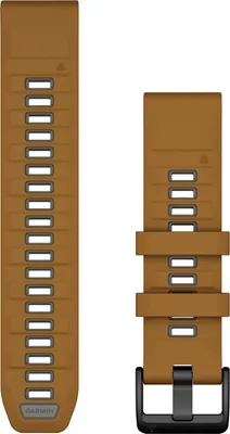 Garmin 010-13392-03 Quickfit Silikonband 22 mm Herbst/Kieselgrau 1