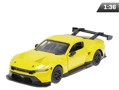 Imagen del producto de Ford Mustang GT3, color amarillo - MSZ