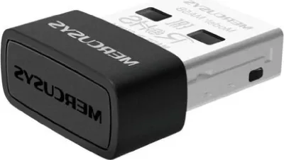 Produktbild von Mercusys MA5B, Kabellos, USB, Bluetooth, Schwarz, Edelstahl