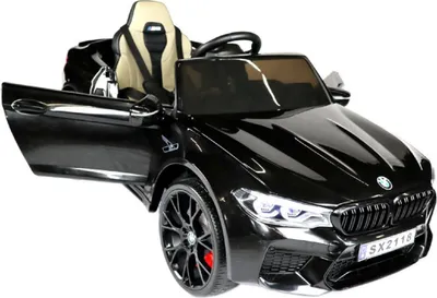Produktbild von Elektro Kinderfahrzeug "BMW M5 Drift Version" - lizenziert - 2x 12V7A Akku, 2 Motoren- 2,4Ghz Fernsteuerung, MP3, Ledersitz+EVA