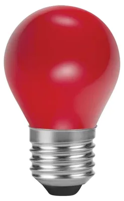 Produktbild von SPL L277215002 G45 E27 1W LED-Tropfen, Sockel E27, 1 Watt, farbig,