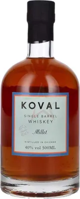 Produktbild von Koval MILLET Singel Barrel Whiskey 40,00 %  0,50 Liter