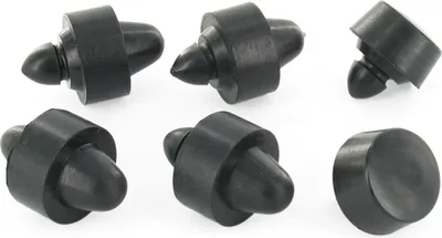 Produktbild von Set: Gummipuffer (Gummipilz) für Sitzbank - Simson KR51 Schwalbe, SR4-1 Spatz, SR4-2 Star, SR4-3 Sperber, SR4-4 Habicht