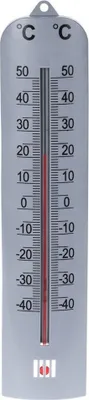 Produktbild von Fensterthermometer Außenthermometer Innenthermometer analog zur Wandmontage 27,5x6 cm