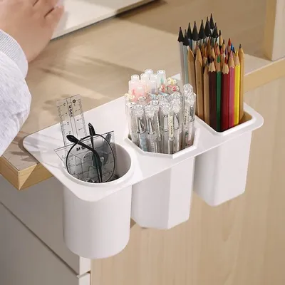 Produktbild von 360Home Kreative Stifthalter für Büro Schreibtisch große Kapazität weiß