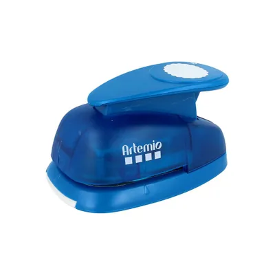 Produktbild von Ovaler Locher mit gezacktem Rand, 4,8 x 3,5 cm – Artemio