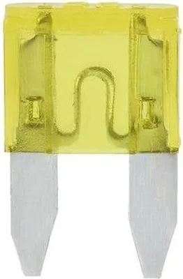 Produktbild von Flachsicherungen Mini 20A gelb